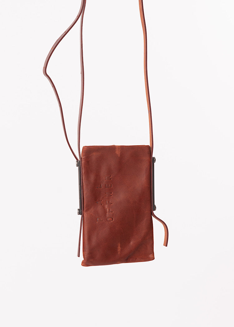 PAL OFFNER LEATHER MOBILE BAG