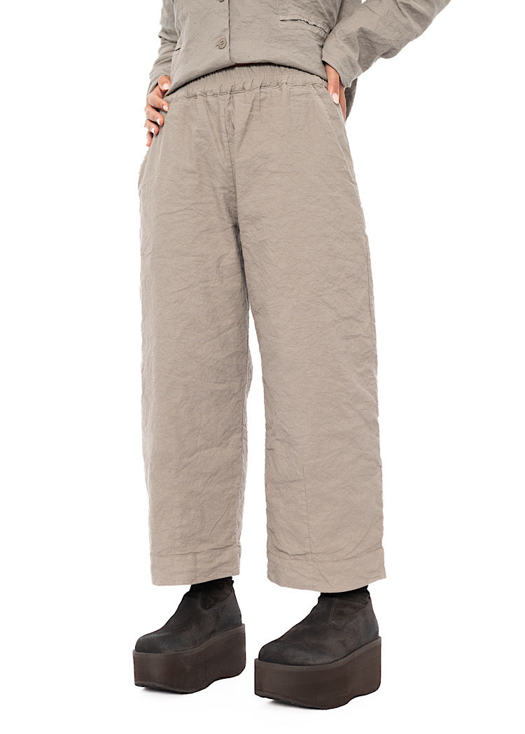 SIGNATURE CRINKLE STRAIGHT LEG TROUSER
