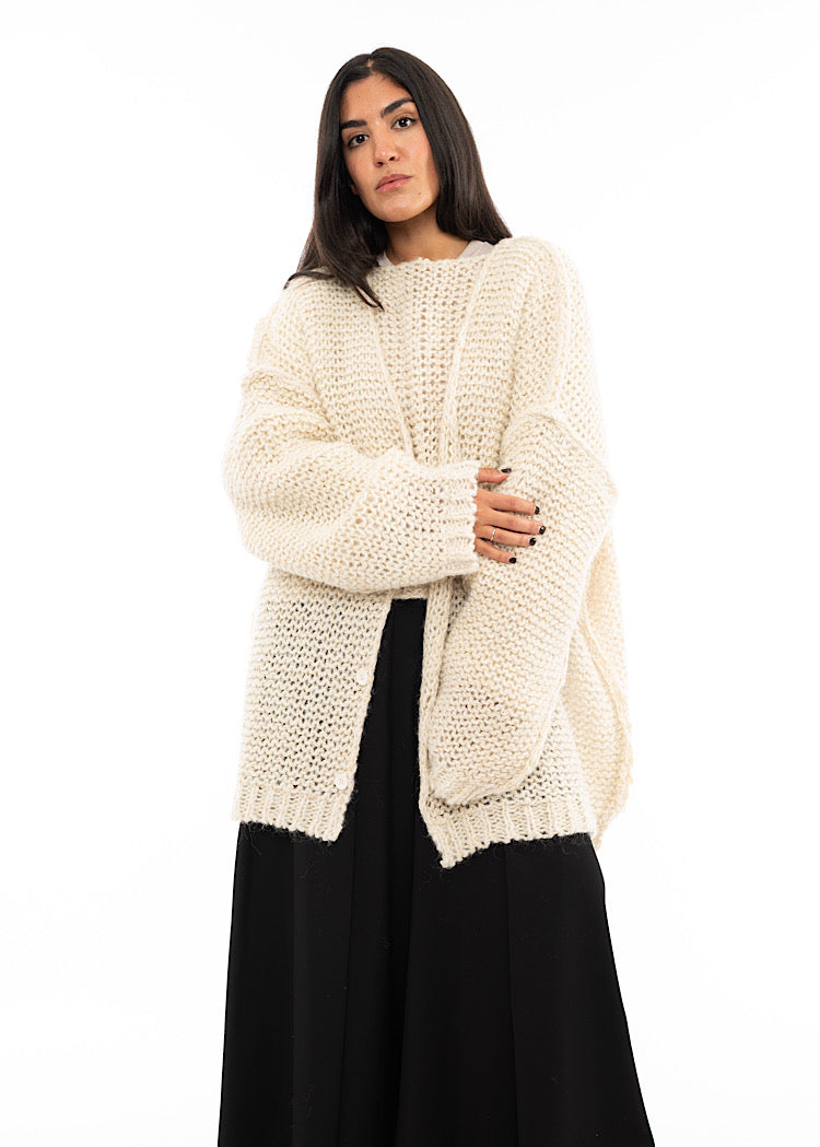 LA VACA LOCA TRANSITO KNITTED CARDIGAN