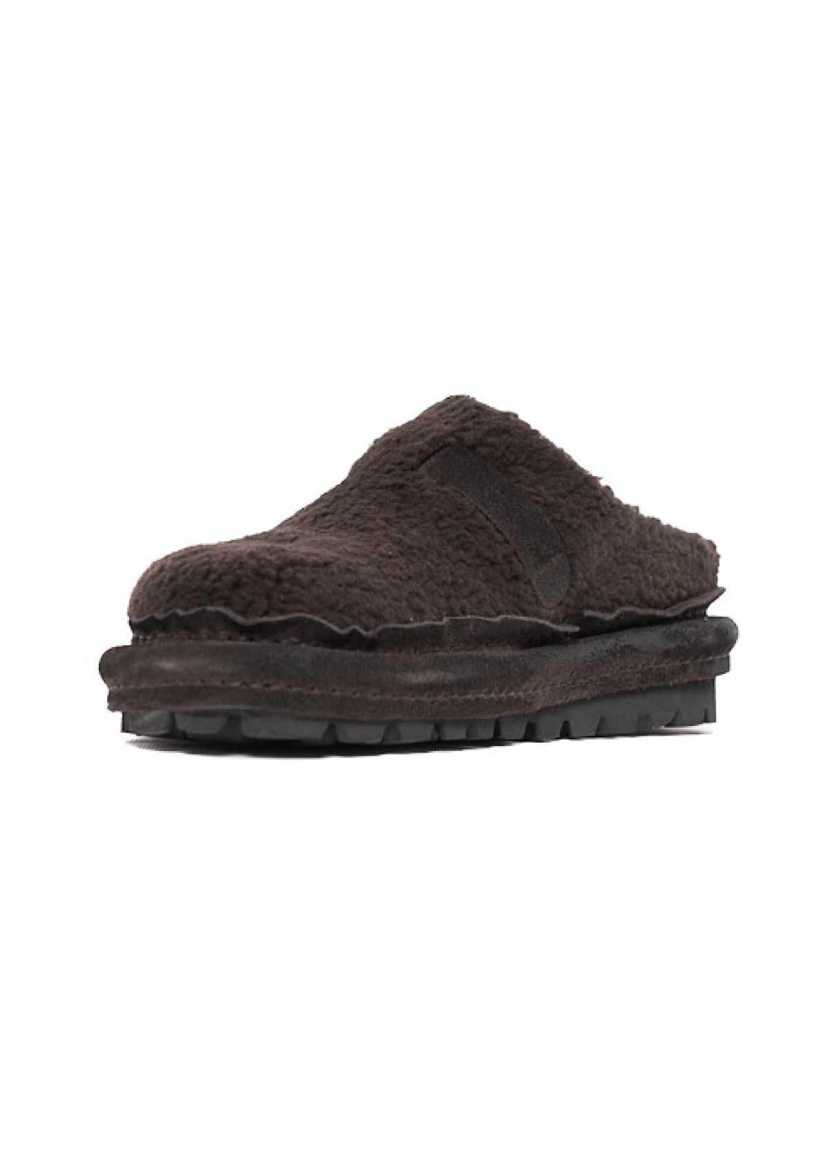 SHEARLING-LINED MULE