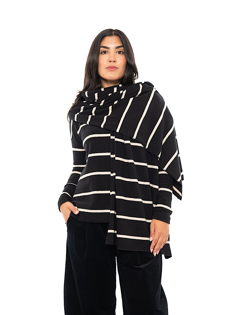 SIGNATURE STRIPED SEGOVIA SCARF