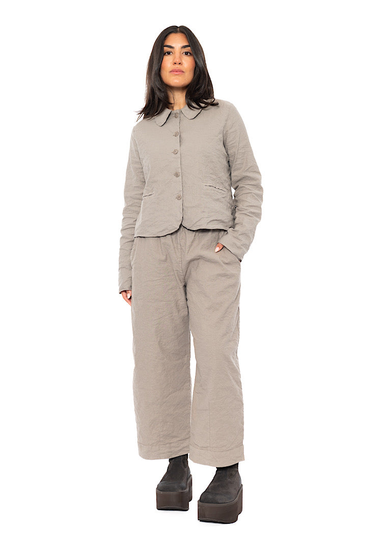 SIGNATURE CRINKLE BOXY JACKET