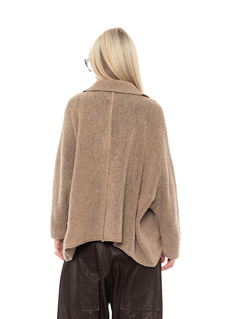 RELAXED KNIT CARDIGAN