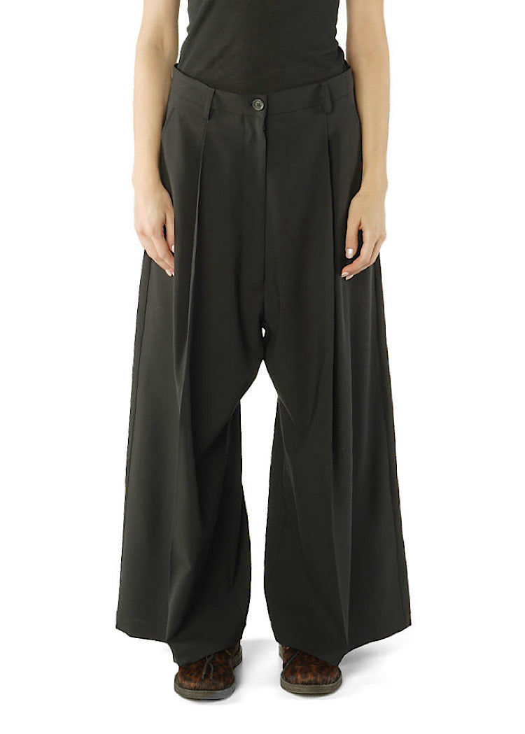 SIGNATURE WIDE-LEG TAILORED TROUSER