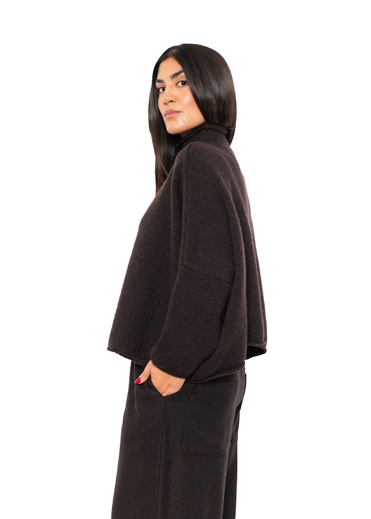 RELAXED CASHMERE BLEND FERRUCCIO PULLOVER