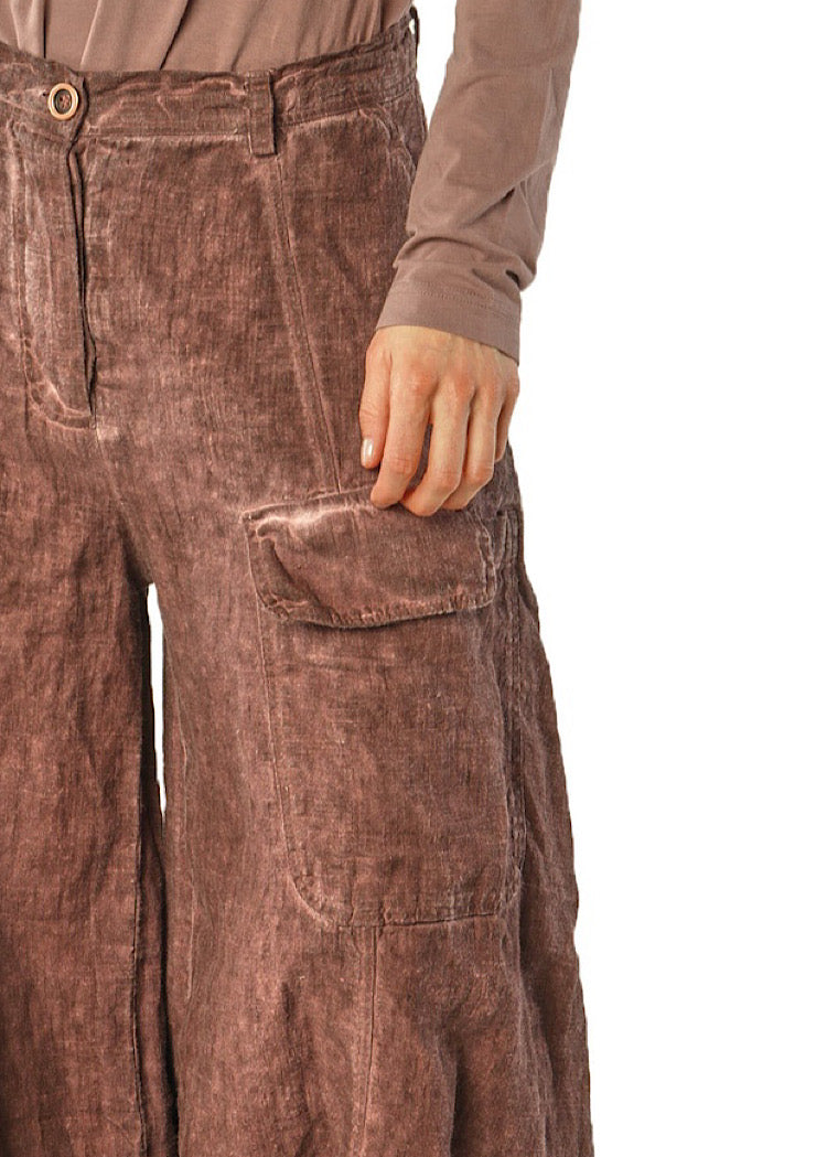 WINTER LINEN BALLOON TROUSER *PARK CLOUD* (Shown in CRY CLOUD)
