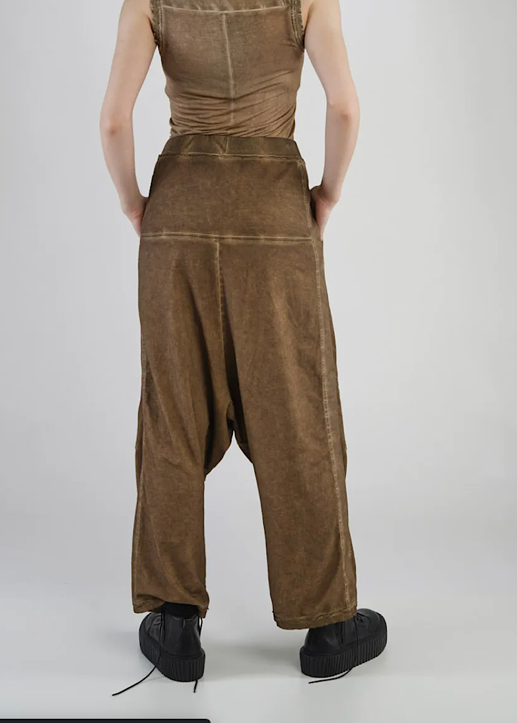 RUNDHOLZ MAINLINE TROUSER *MERLOT CLOUD* (Shown in CAMEL CLOUD)