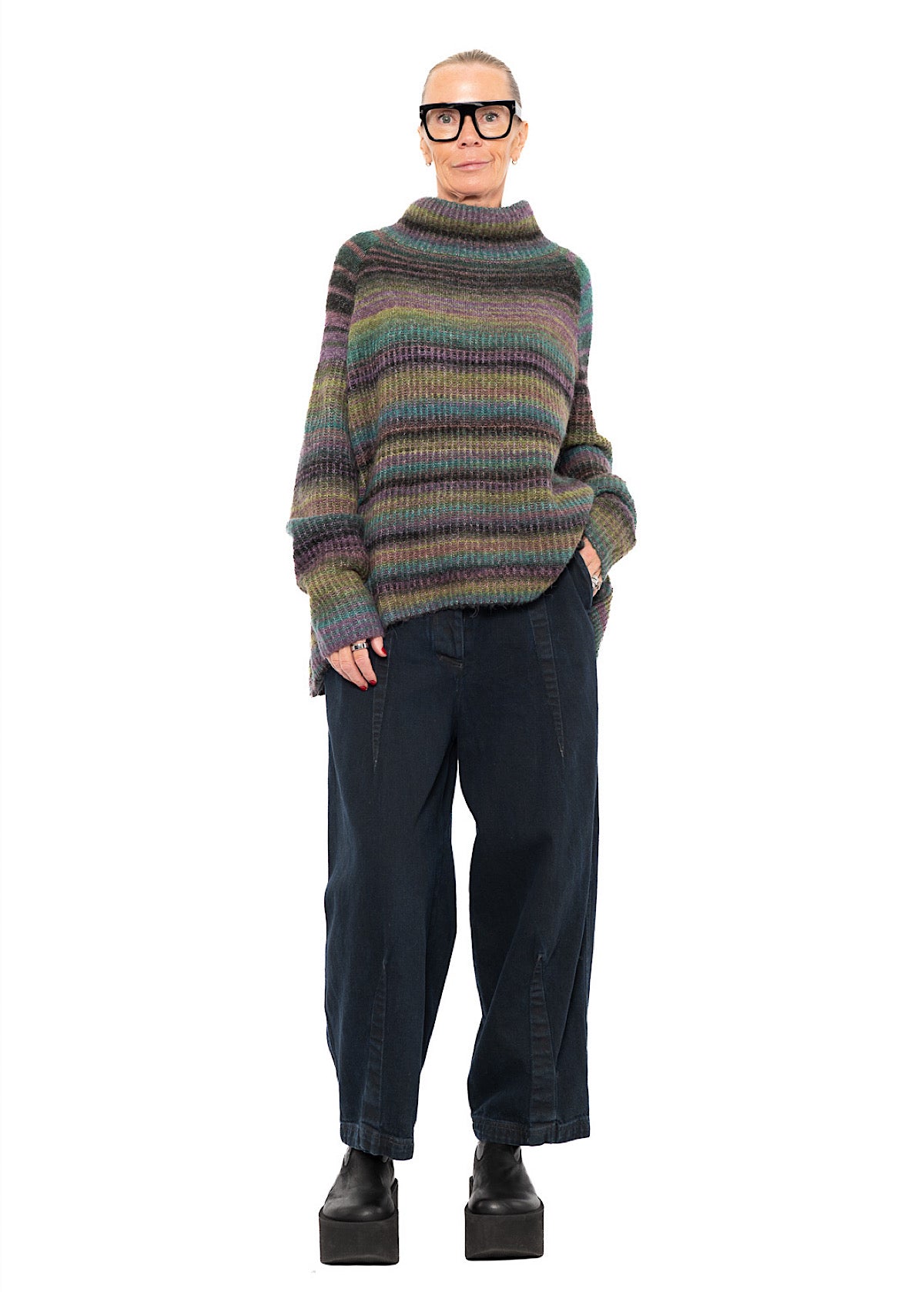 DENIM BALLOON TROUSER