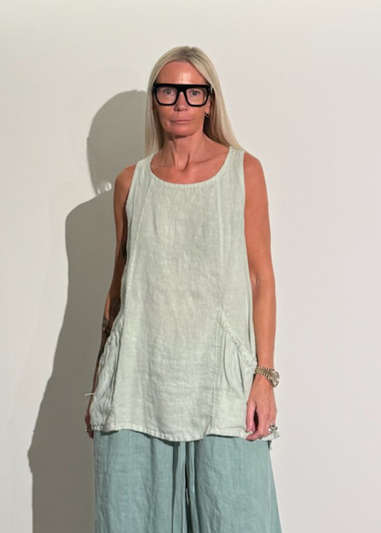 PRE-ORDER RUNDHOLZ BLACK LABEL TOP *SALINA* (Shown in LIME)