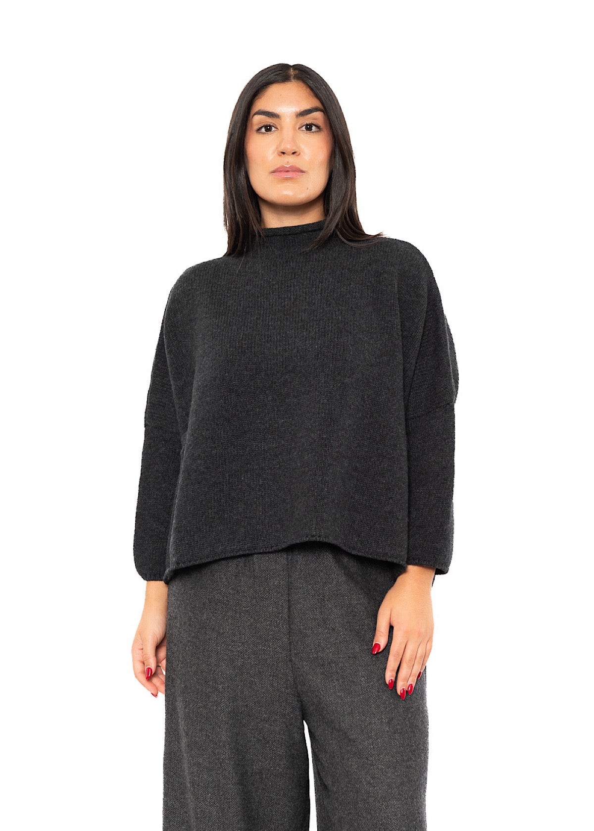 RELAXED CASHMERE BLEND FERRUCCIO PULLOVER