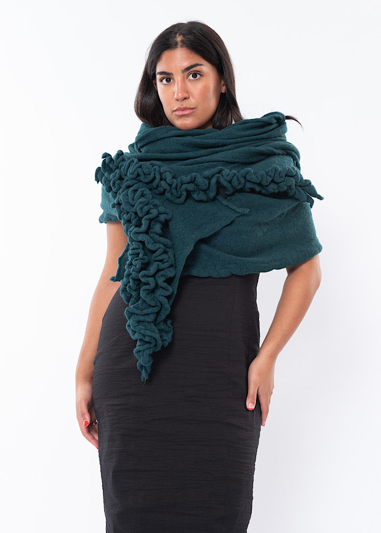 RUNDHOLZ BLACK LABEL KNITTED SCARF