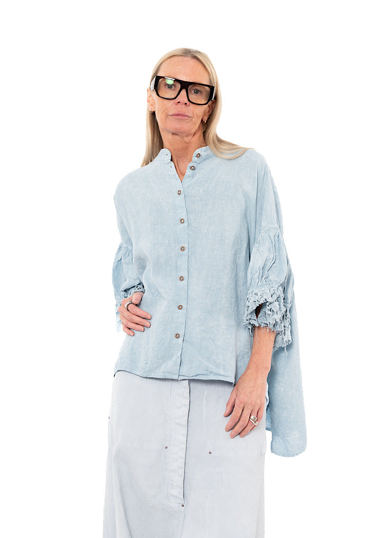 RUNDHOLZ DIP BLOUSE