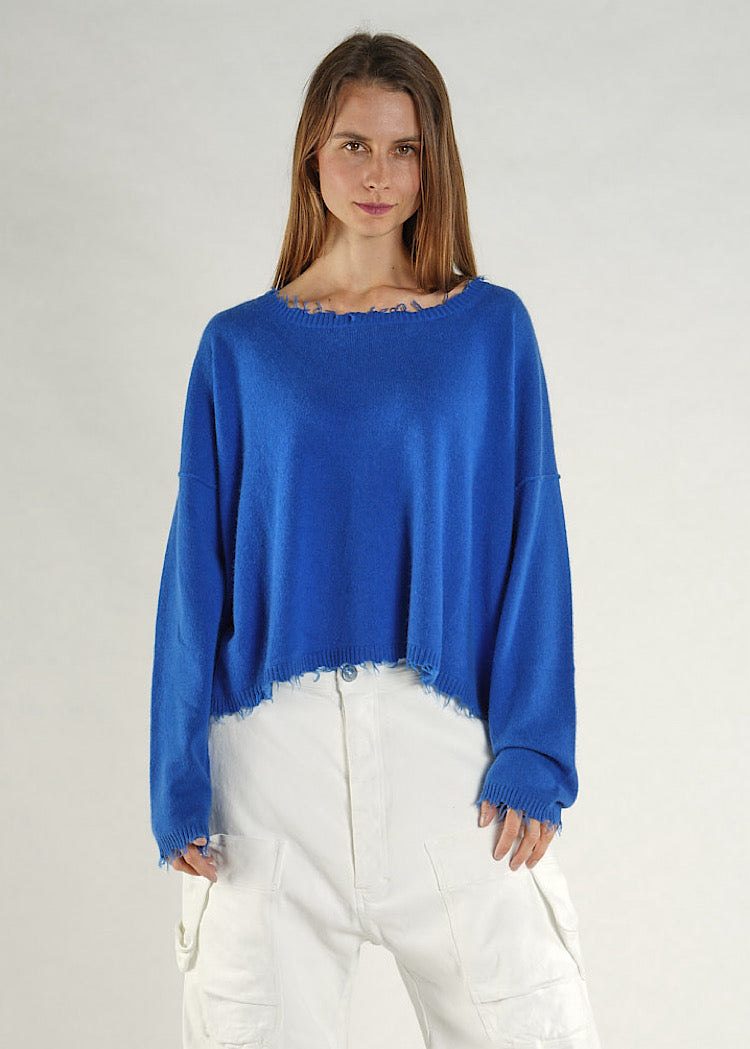 PRE-ORDER RUNDHOLZ MAINLINE PULLOVER *KETCHUP* (Shown in ELECTRIC)