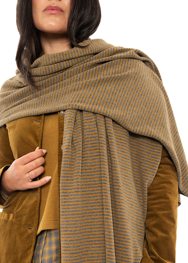 SIGNATURE STRIPED SEGOVIA SCARF