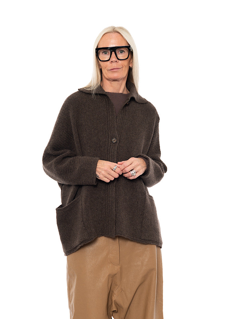 RELAXED KNIT CARDIGAN