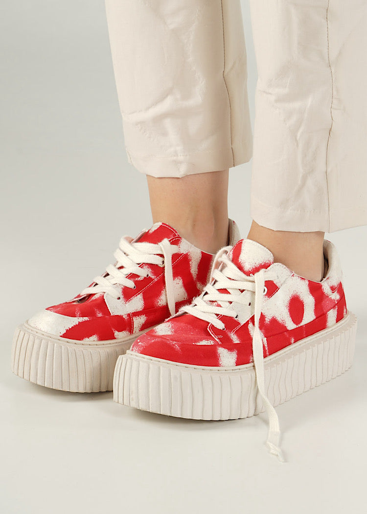 PRE-ORDER RUNDHOLZ MAINLINE SHOE *BLACK PRINT* (Shown in KETCHUP PRINT)