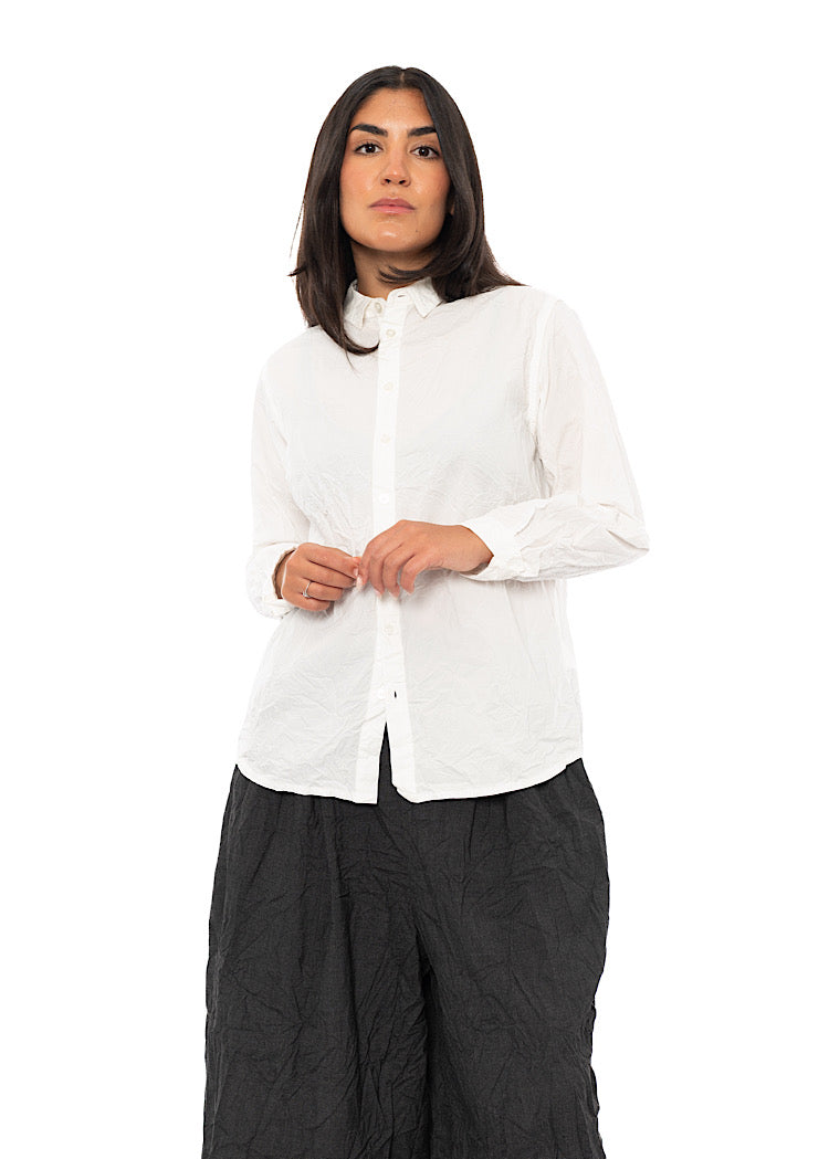 CLASSIC CRINKLE-COTTON SHIRT