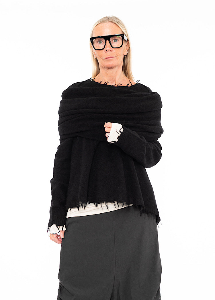 RUNDHOLZ MAINLINE KNITTED SCARF
