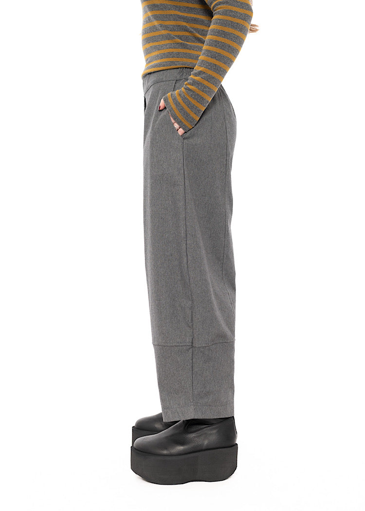 STRUCTURED COTTON-MIX RIMA D TROUSER