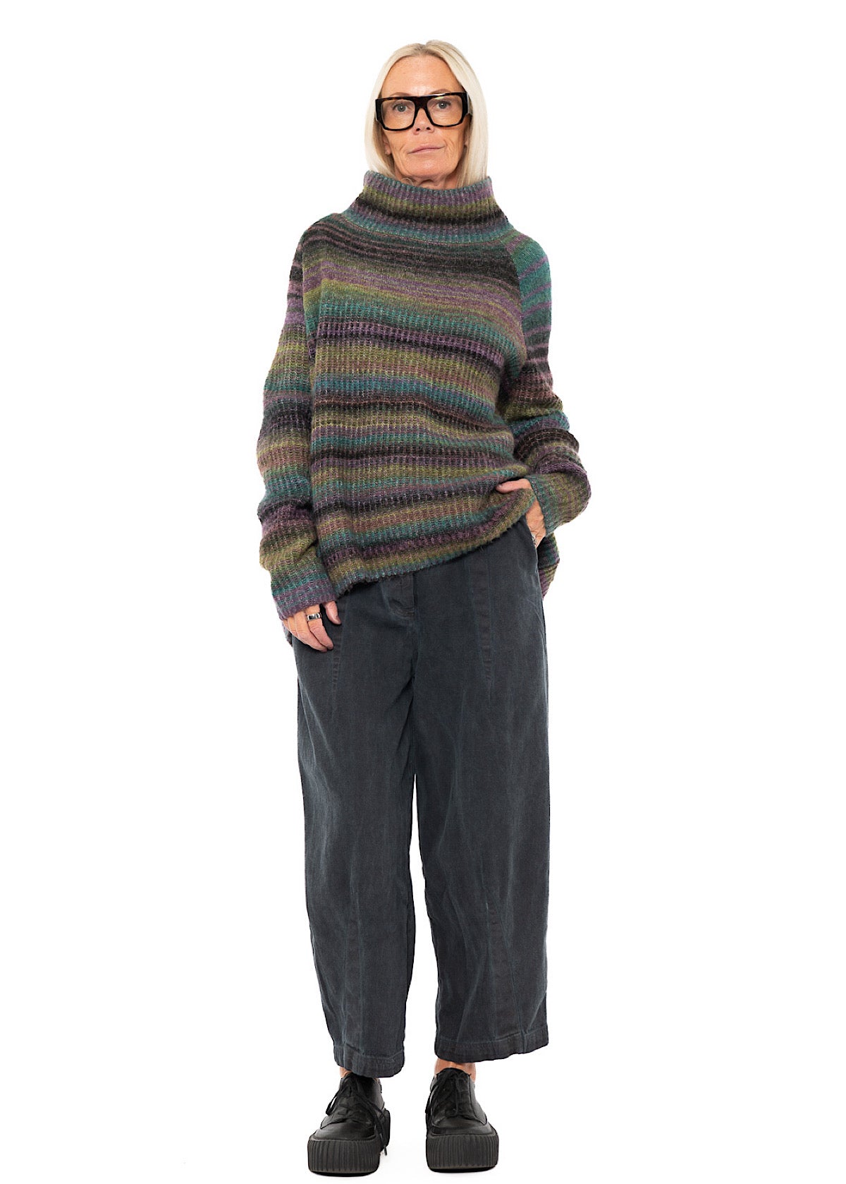 DENIM BALLOON TROUSER