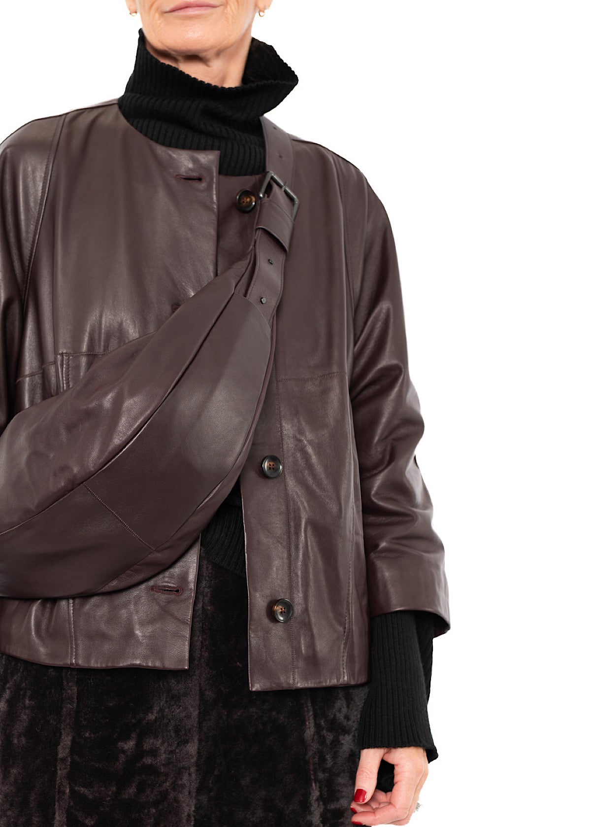 CROSSBODY LEATHER BAG