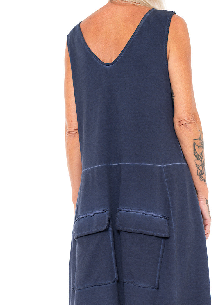 REVERSIBLE DROP-CROTCH OVERALL