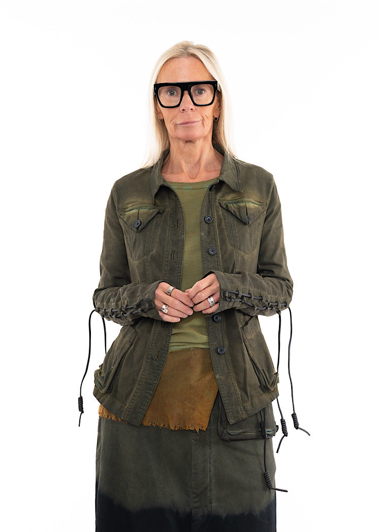 RUNDHOLZ DIP JACKET *BLACK GLOSS* (Shown in LAGOON LIGHT)