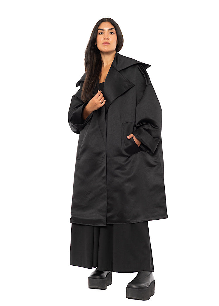 REVERSIBLE OVERSIZED COAT