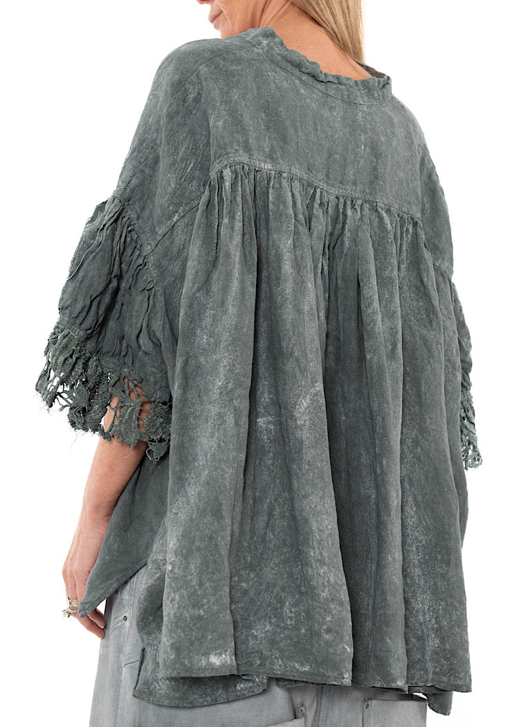 RUNDHOLZ DIP BLOUSE