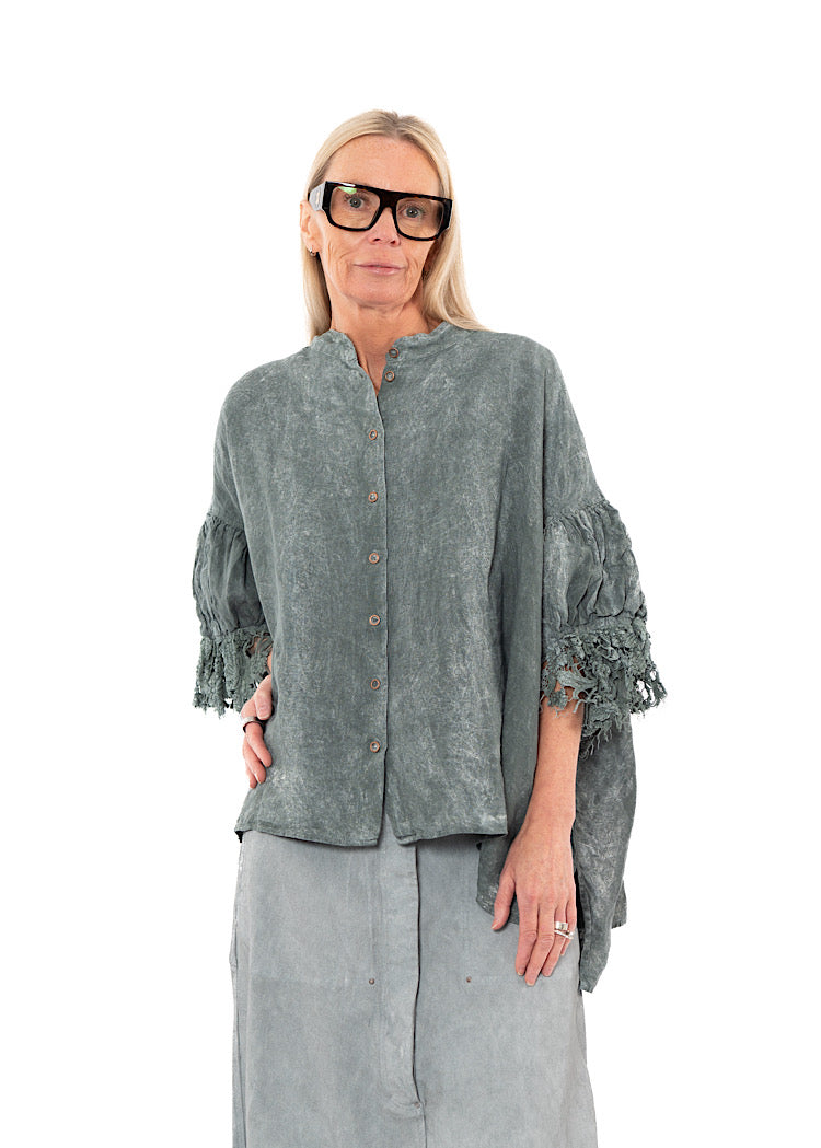 RUNDHOLZ DIP BLOUSE