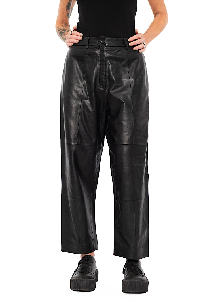 ANNETTE GÖRTZ LEATHER HOSS TROUSER