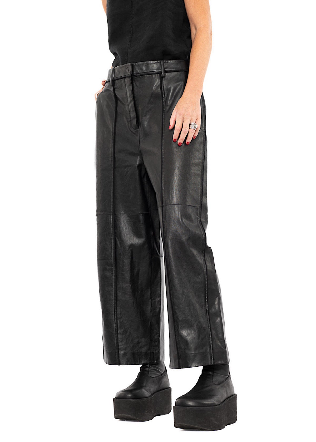 ANNETTE GÖRTZ LEATHER POEM TROUSER
