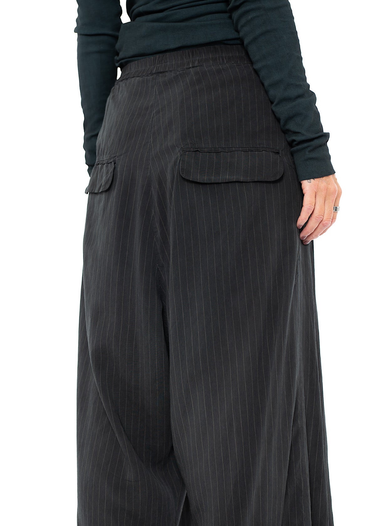 FLUID PINSTRIPE PALAZZO TROUSER