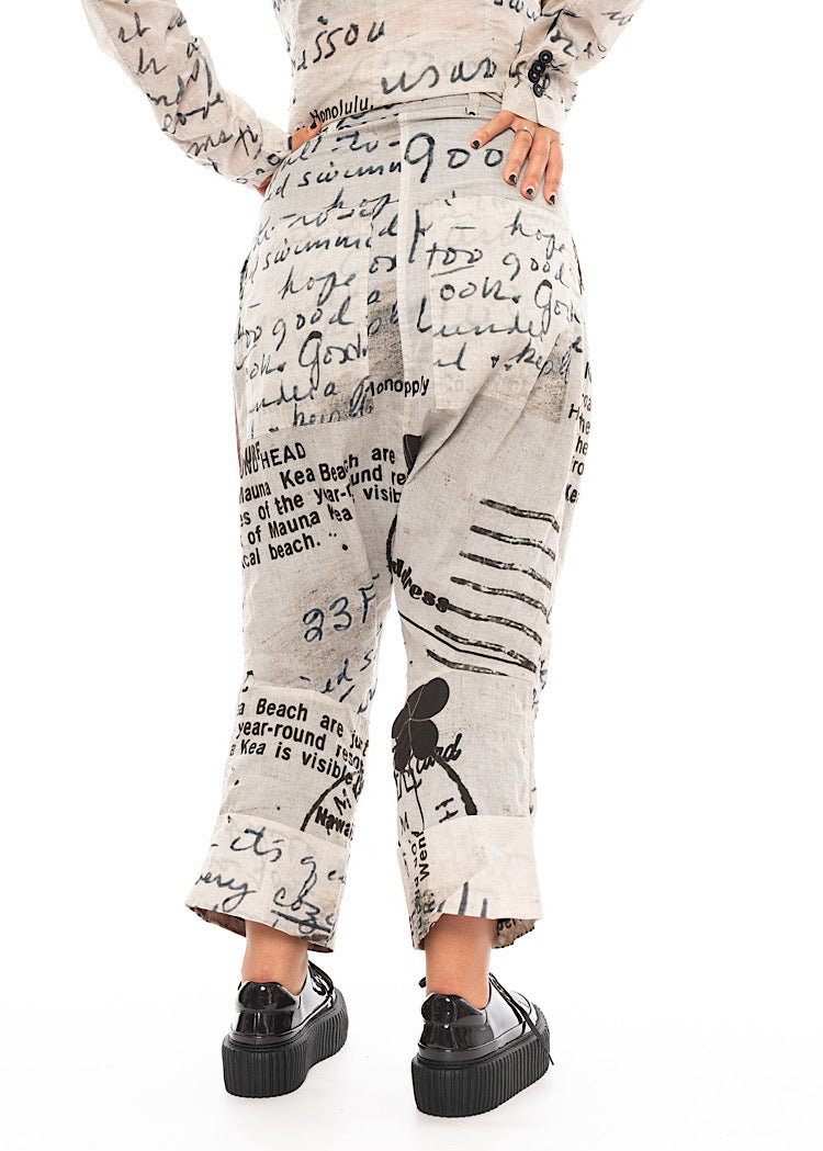 RUNDHOLZ DIP TROUSER