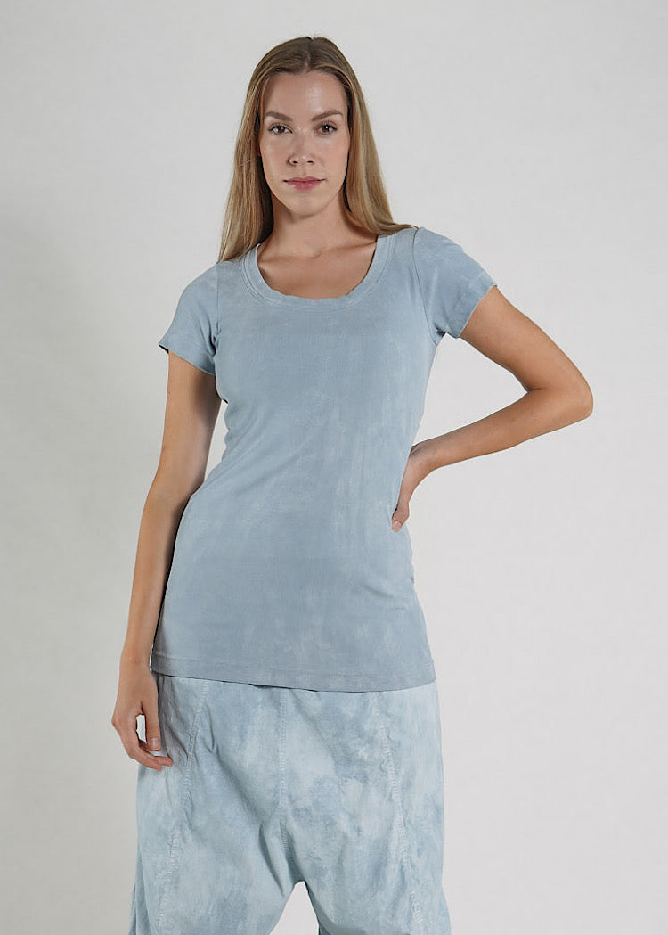 PRE-ORDER RUNDHOLZ DIP T-SHIRT *SEAFOAM FOG* (Shown in SKY FOG)