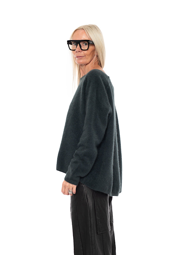 SIGNATURE RACCOON HAIR KNIT
