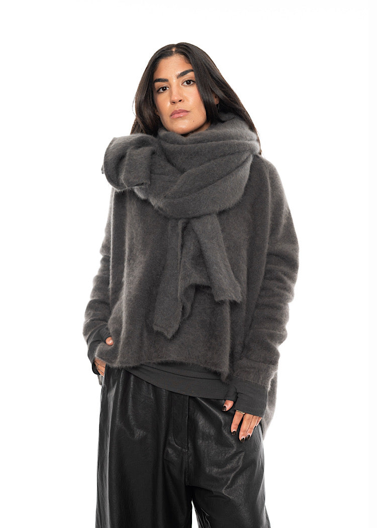 RUNDHOLZ MAINLINE KNITTED SCARF