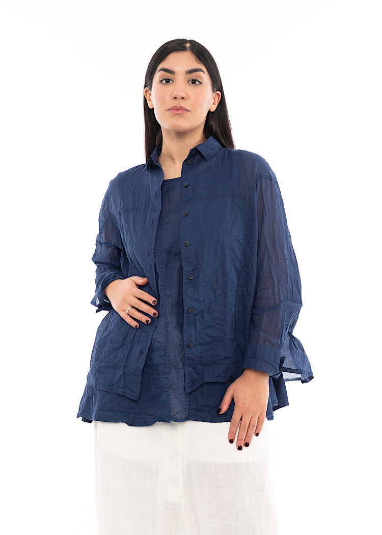 RUNDHOLZ DIP BLOUSE