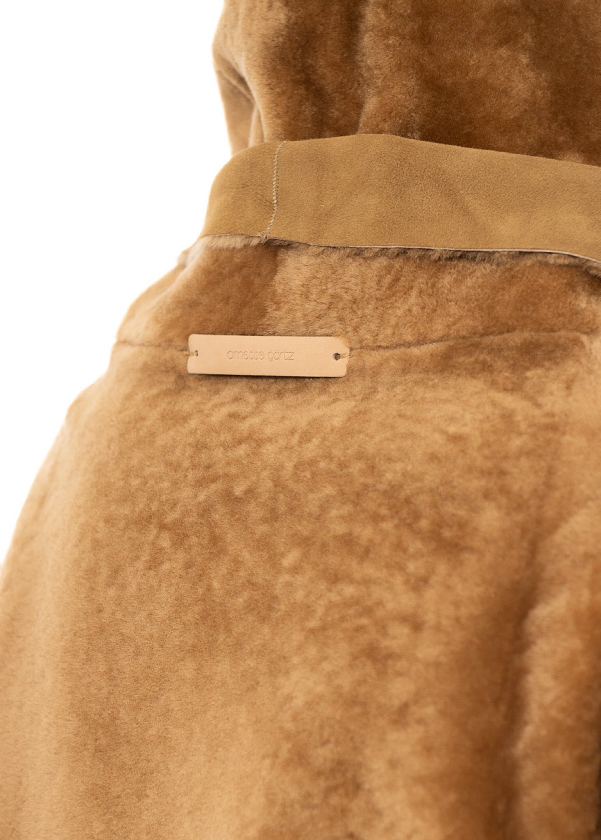 REVERSIBLE FUR HOODED JACKET