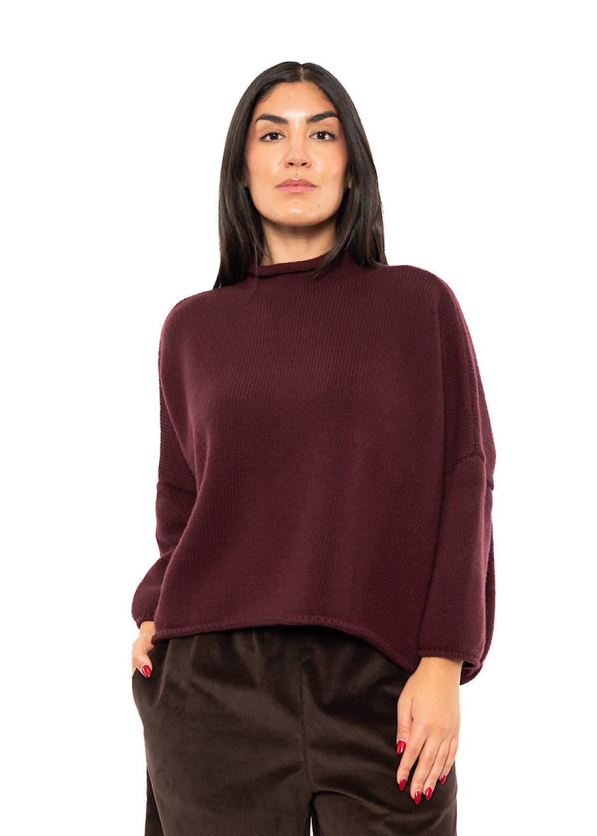 RELAXED CASHMERE BLEND FERRUCCIO PULLOVER