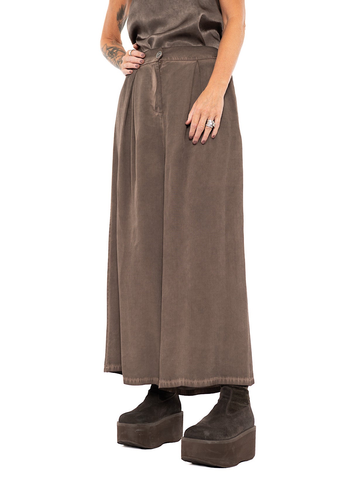 FLUID WIDE LEG TROUSER