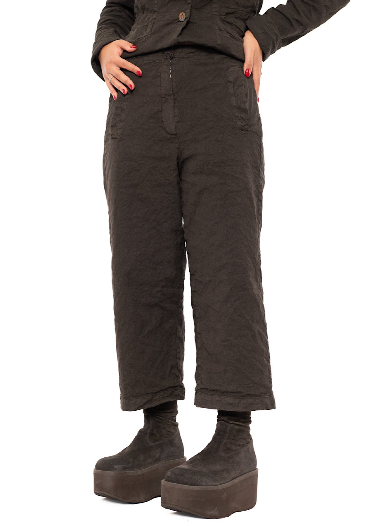 COTTON-TWILL PHILOMENA TROUSER