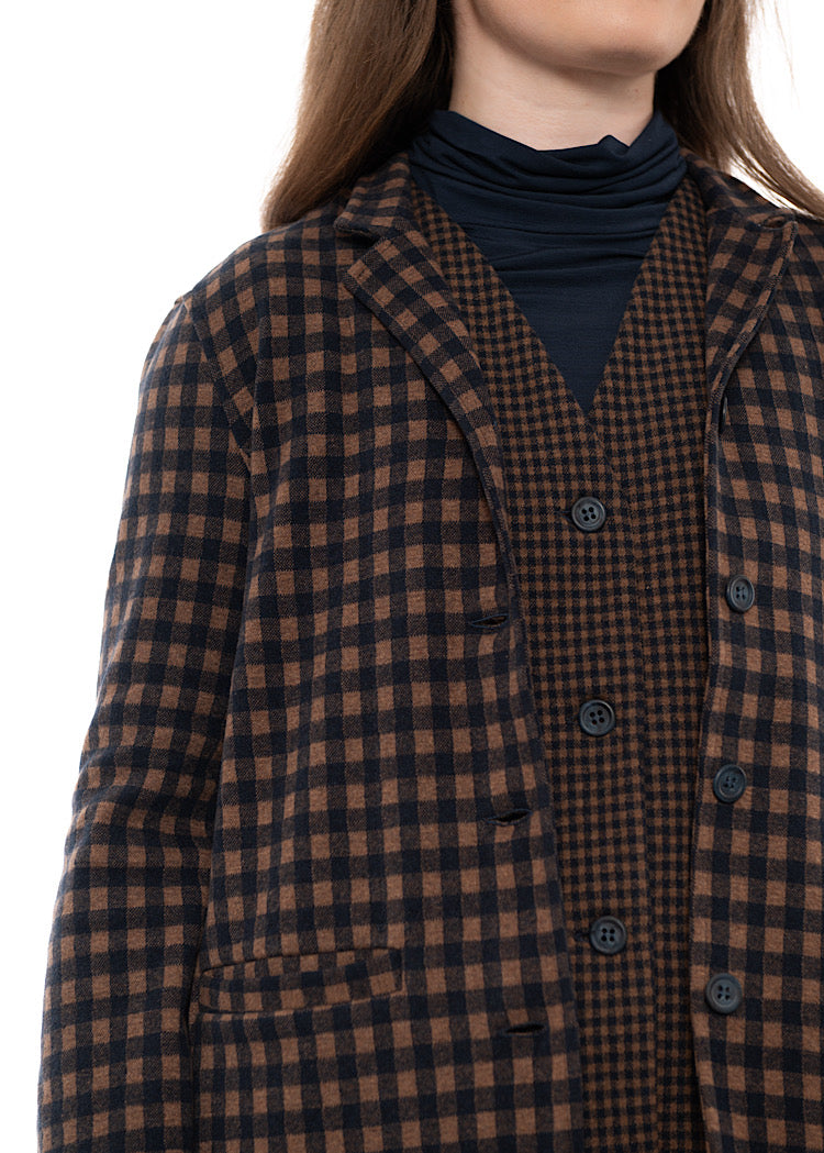 CHECKED APRILE JQ JACKET