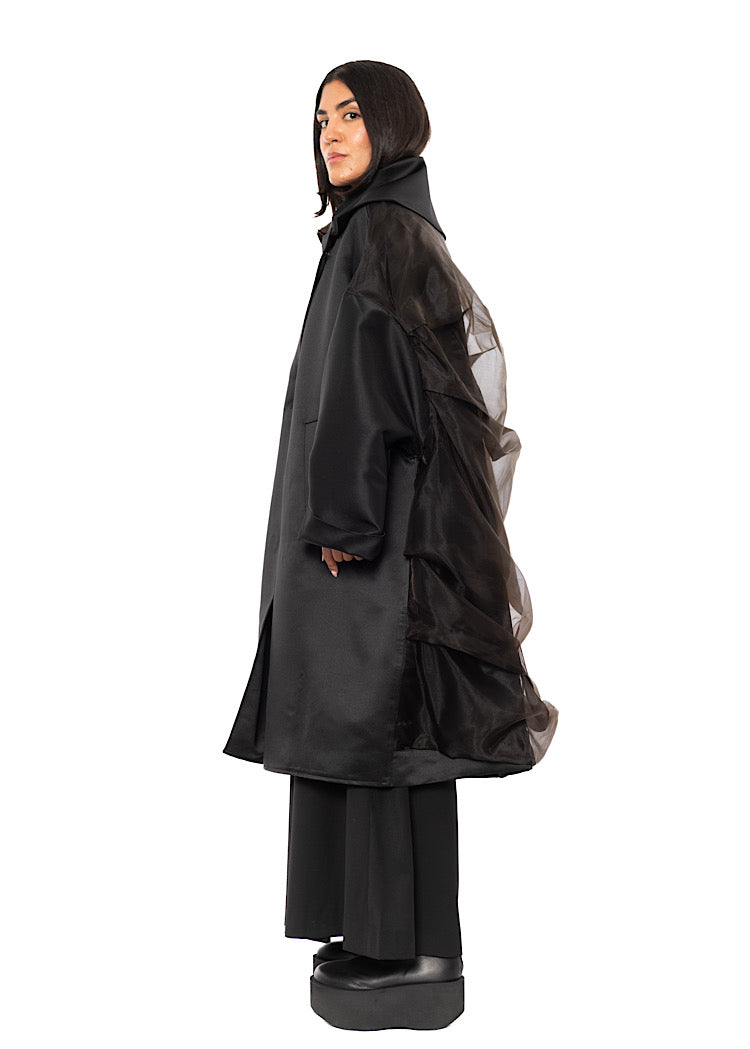 REVERSIBLE OVERSIZED COAT