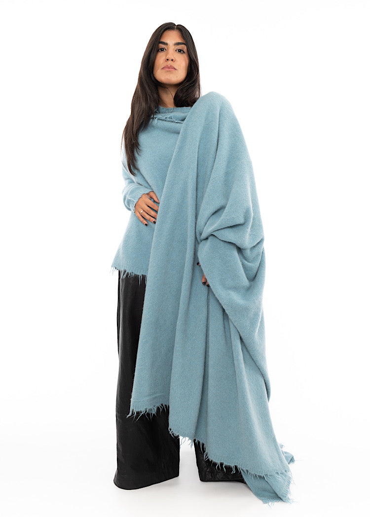 RUNDHOLZ DIP KNITTED SCARF