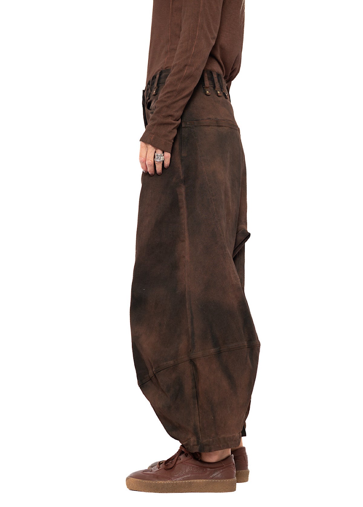 SIGNATURE BALLOON DENIM TROUSER