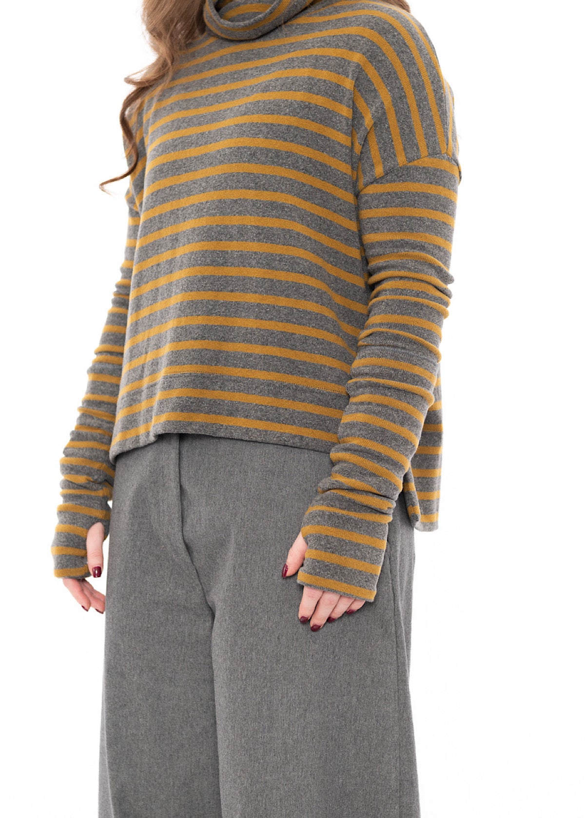 STRIPED SIGNATURE COTTO CUFF