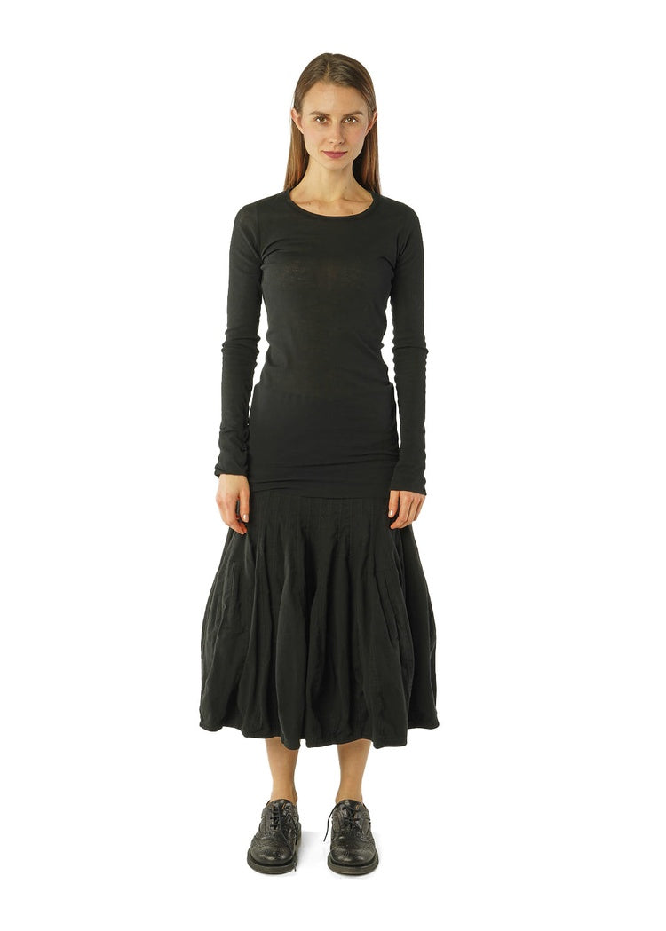 RIB JERSEY TOP
