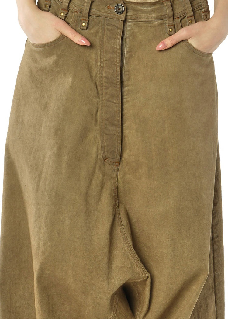 OVERSIZED DROP-CROTCH DENIM TROUSER
