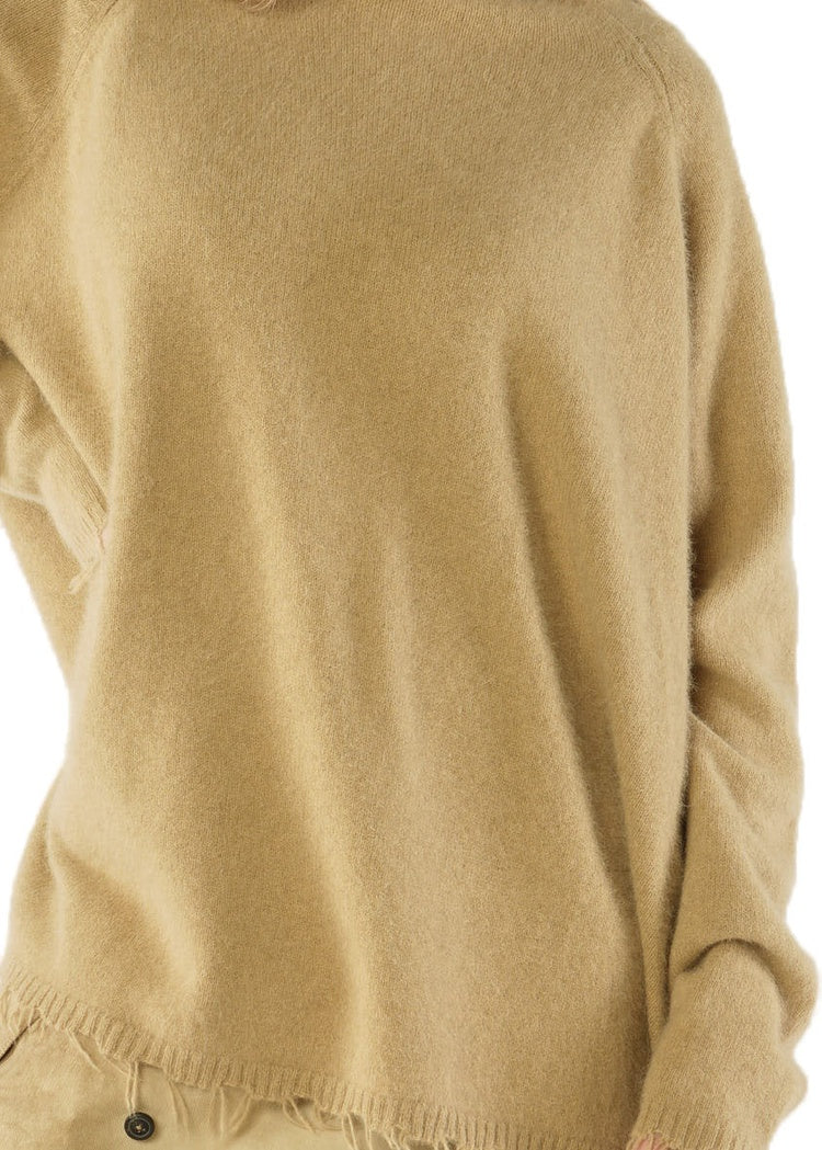 BRUSHED FOX-WOOL TUNIC